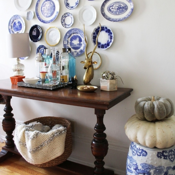 Sugar bowl with lid 💙 platinum silver band by Johann Haviland  Blue Garland - Picture 9 of 15